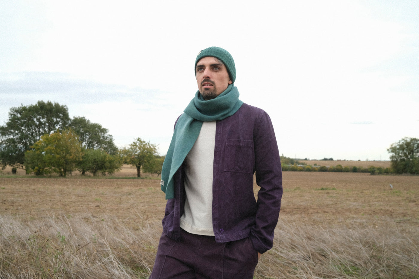 GAUDE merino scarf