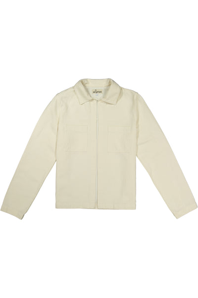 WOMEN'S organic cotton-linen French jacket